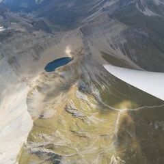 Flugwegposition um 13:09:29: Aufgenommen in der Nähe von Gemeinde Tux, Österreich in 3125 Meter